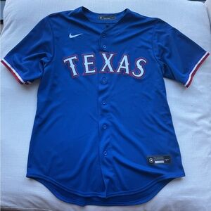 Men’s Texas Rangers Jersey Genuine MLB - Size LARGE